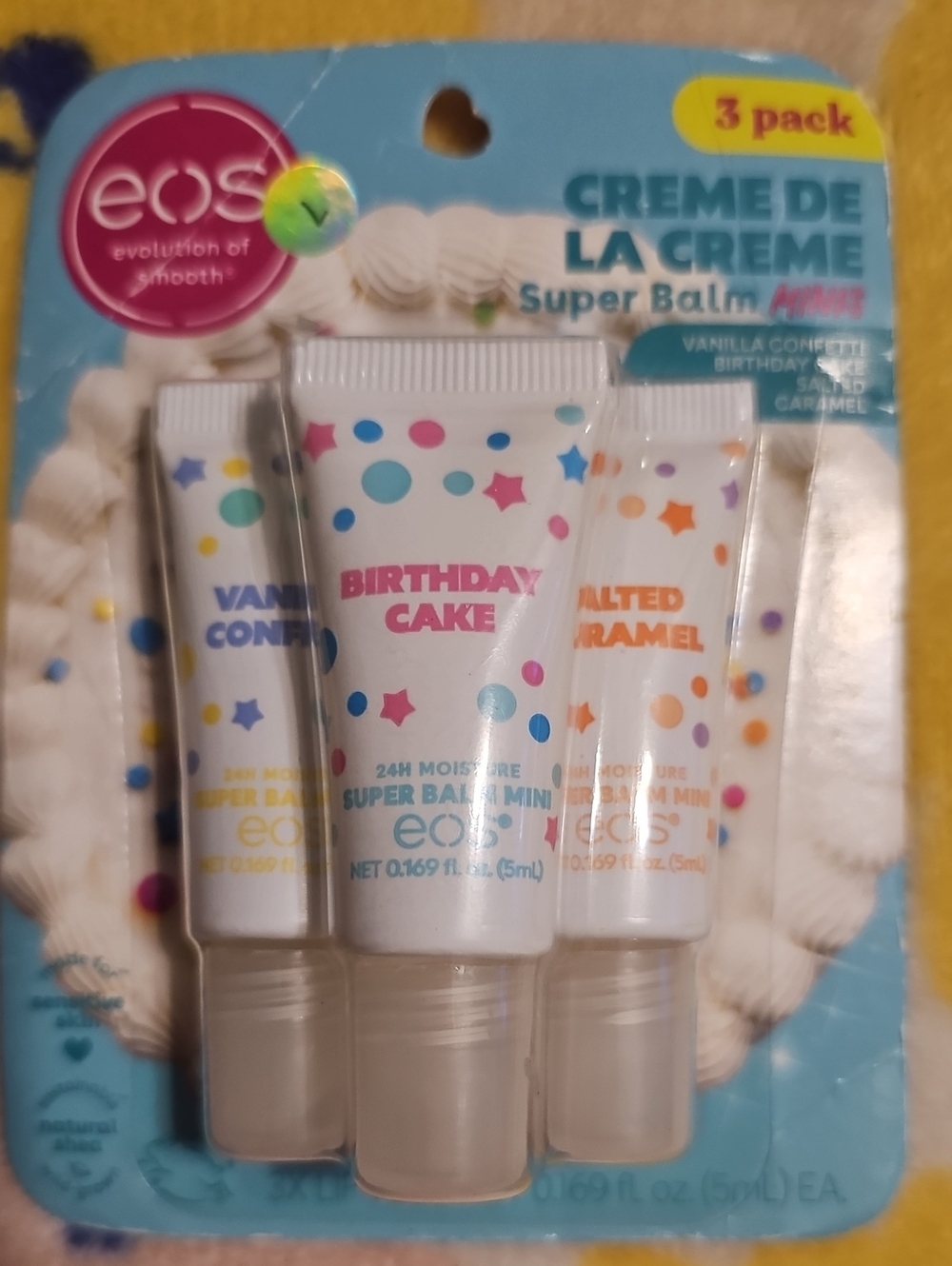 Eos Creme De La Creme Mini Lip Balms